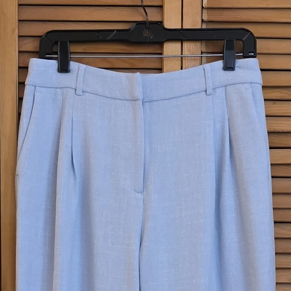 EUC House of Harlow 1960 Women's Light Blue Wide Leg Pants Size 6 - Picture 3 of 3